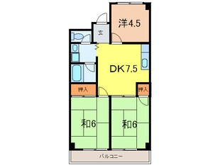 マンションライズの物件間取画像